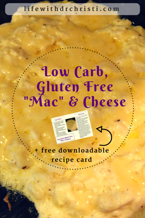 gluten free mac & cheese