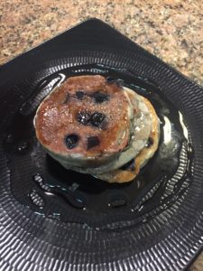 Factor 75 blueberry pancakes